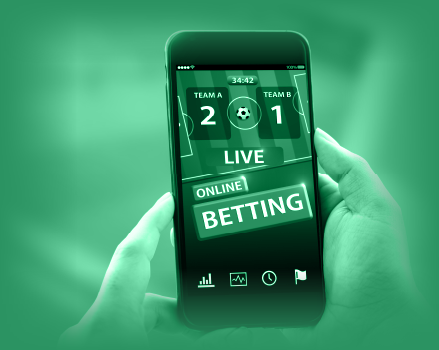 Interface bookmaker sur écran